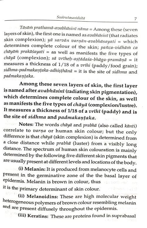 Sushruta Samhita ( 4th chapter of Sharira Sthana)